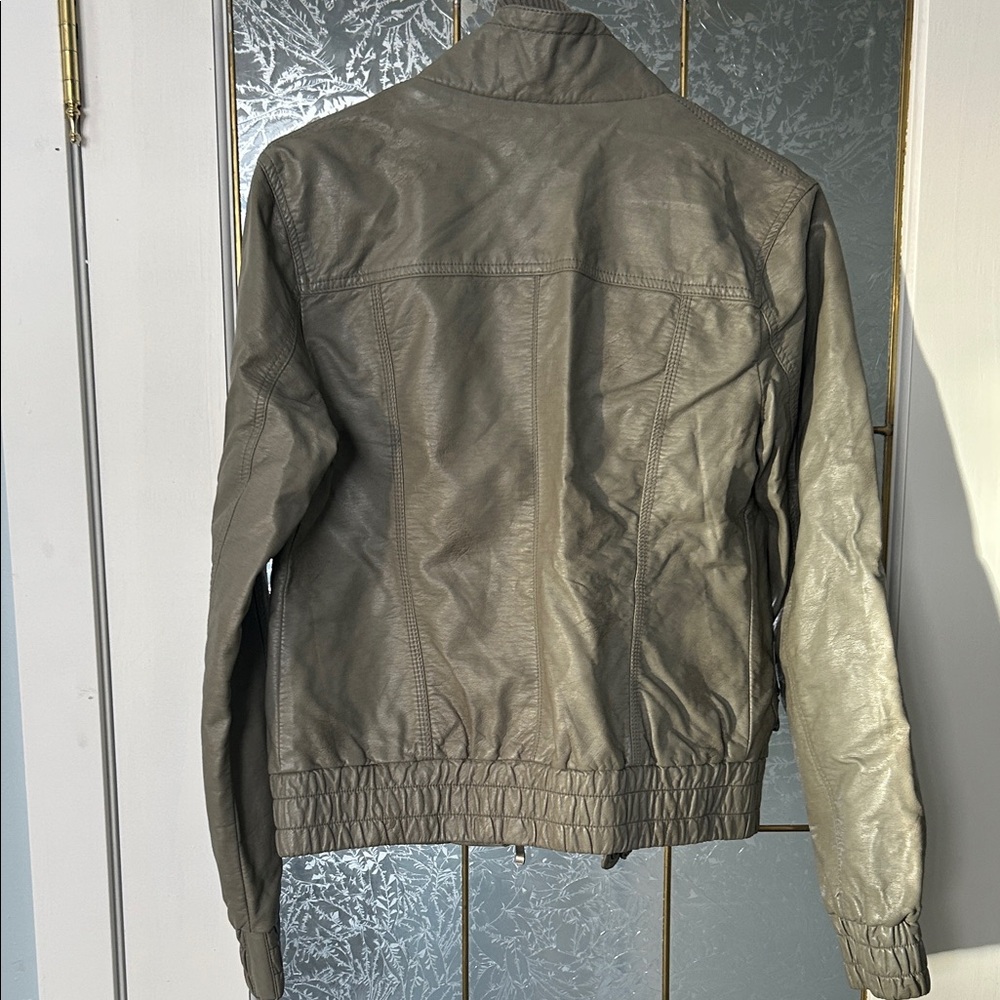 Grey Bomber Jacket - Picture 3 of 3
